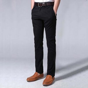 men's gabardine pant (black color)